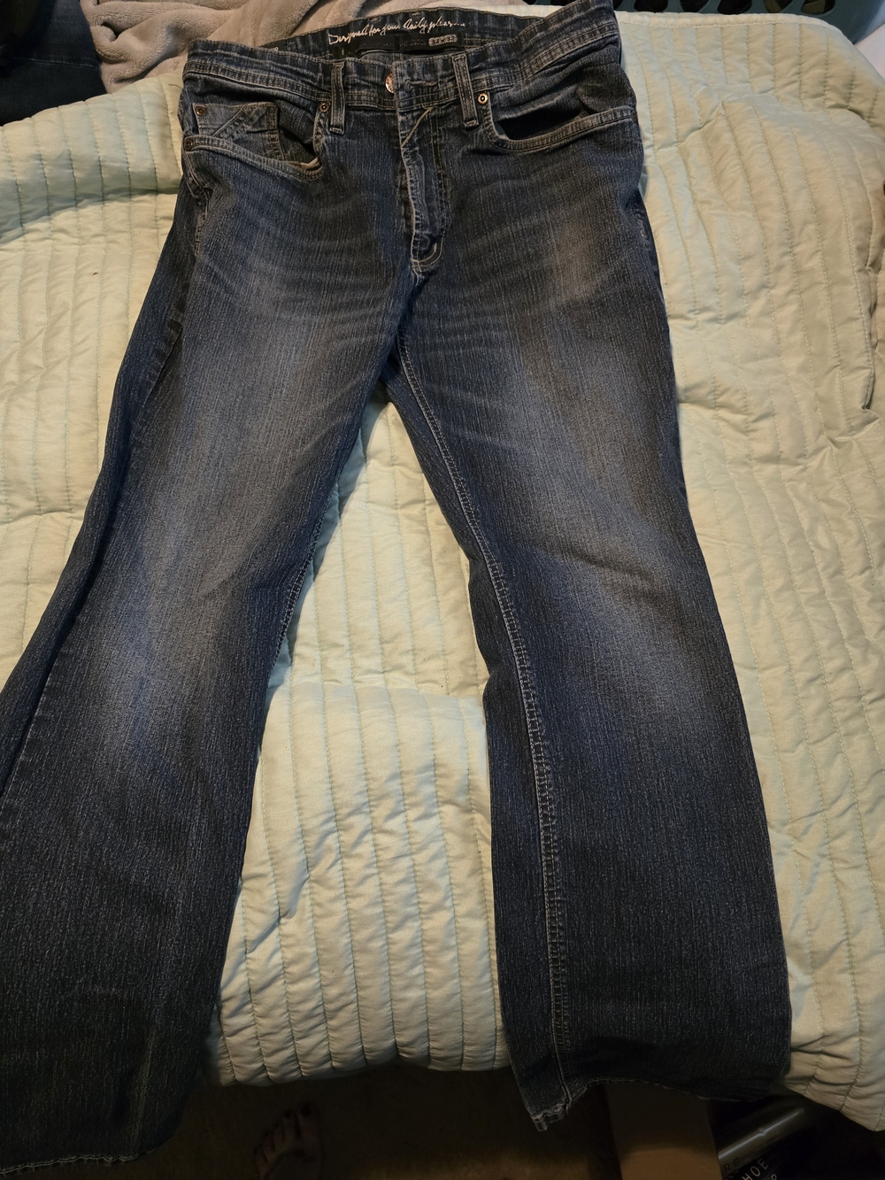 i jeans by Buffalo Men's Slim Jeans in Dark Blue Wash